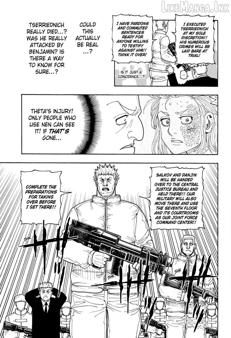 Hunter x Hunter, Chapter 417 image 05